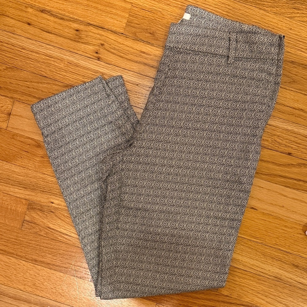 H&M Women’s B&W Patterned Work Pants